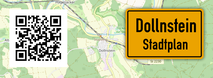 Stadtplan Dollnstein