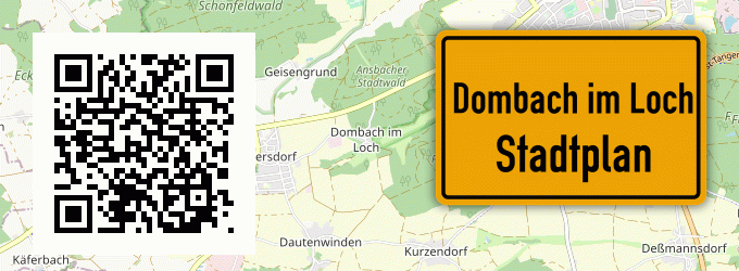 Stadtplan Dombach im Loch