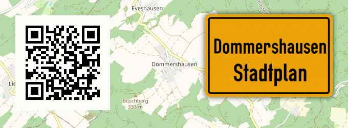 Stadtplan Dommershausen