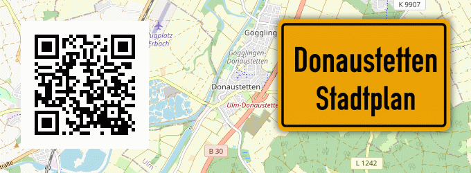 Stadtplan Donaustetten