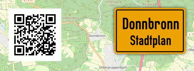 Stadtplan Donnbronn
