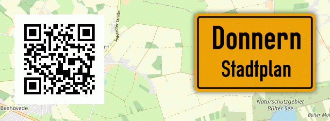 Stadtplan Donnern