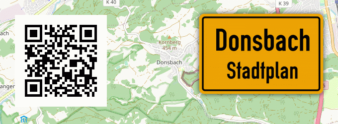 Stadtplan Donsbach