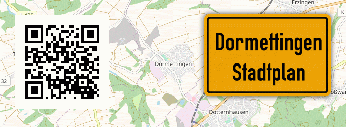 Stadtplan Dormettingen