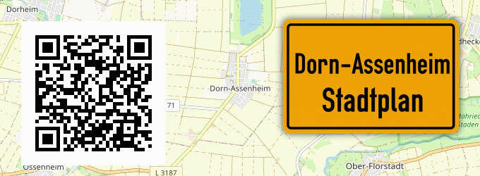 Stadtplan Dorn-Assenheim