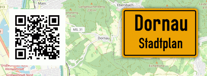 Stadtplan Dornau