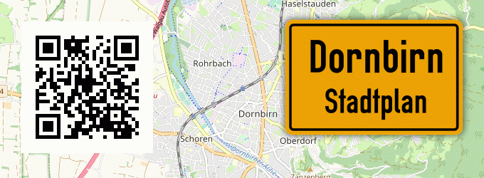 Stadtplan Dornbirn