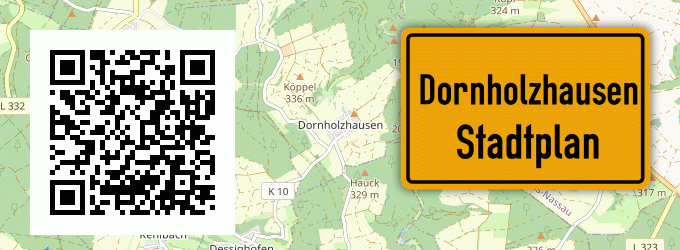 Stadtplan Dornholzhausen, Rhein-Lahn-Kreis