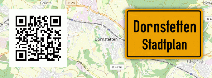 Stadtplan Dornstetten