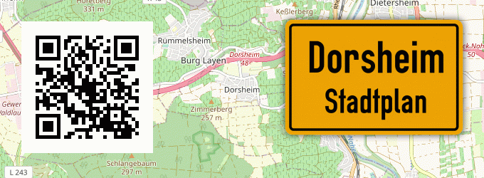 Stadtplan Dorsheim
