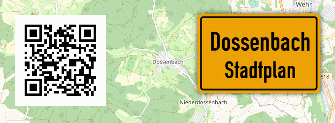 Stadtplan Dossenbach