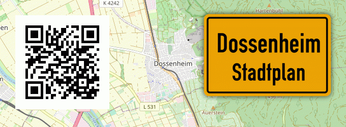 Stadtplan Dossenheim