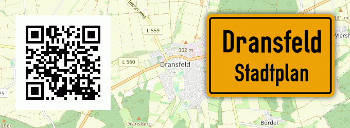 Stadtplan Dransfeld