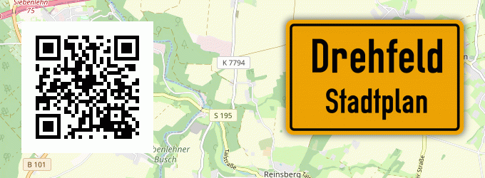 Stadtplan Drehfeld
