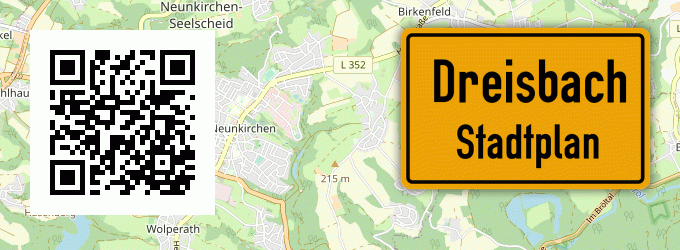 Stadtplan Dreisbach, Westerwald