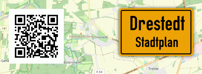 Stadtplan Drestedt