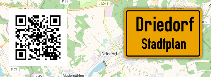 Stadtplan Driedorf