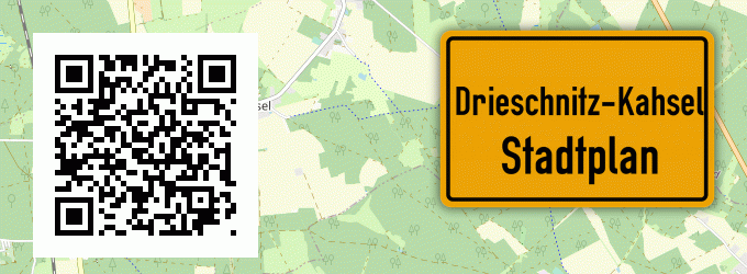 Stadtplan Drieschnitz-Kahsel