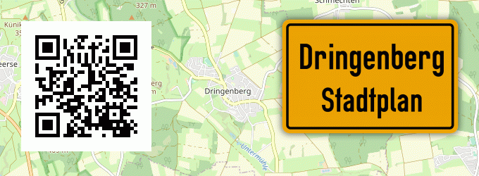 Stadtplan Dringenberg