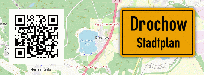 Stadtplan Drochow