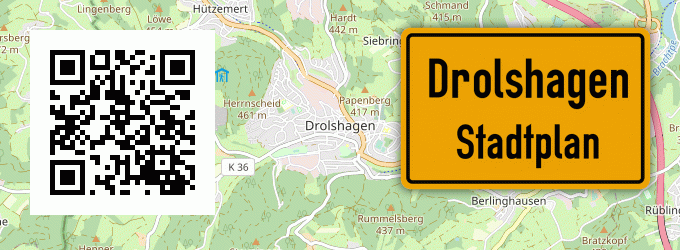 Stadtplan Drolshagen