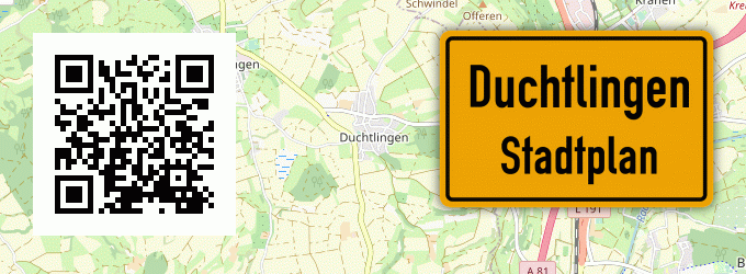 Stadtplan Duchtlingen