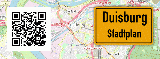 Stadtplan Duisburg