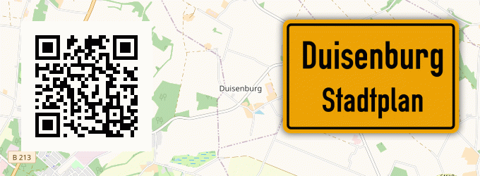 Stadtplan Duisenburg