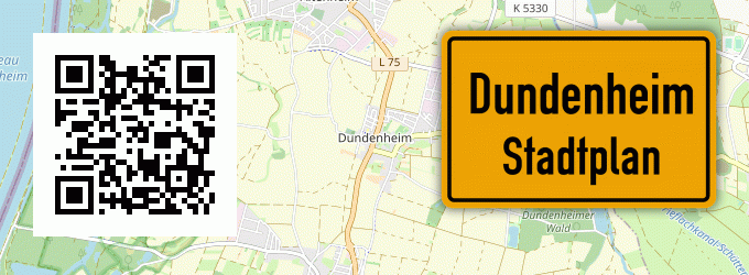Stadtplan Dundenheim