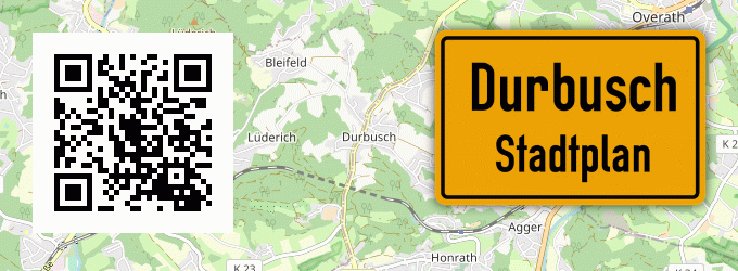 Stadtplan Durbusch
