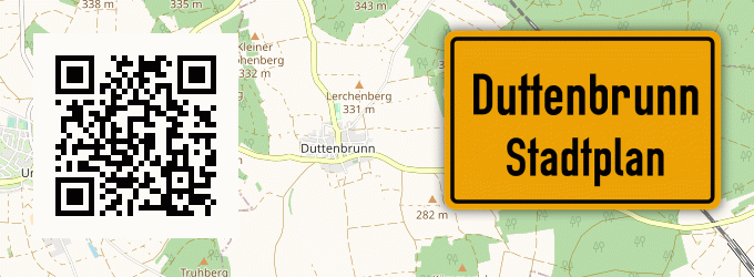 Stadtplan Duttenbrunn
