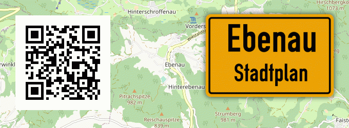 Stadtplan Ebenau