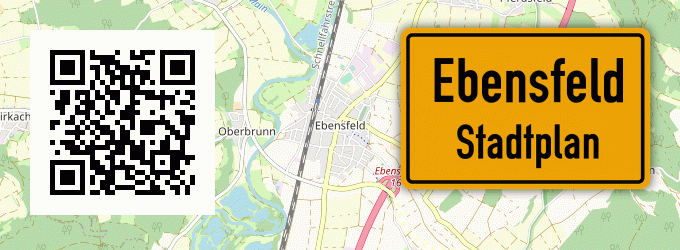 Stadtplan Ebensfeld