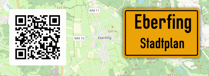 Stadtplan Eberfing