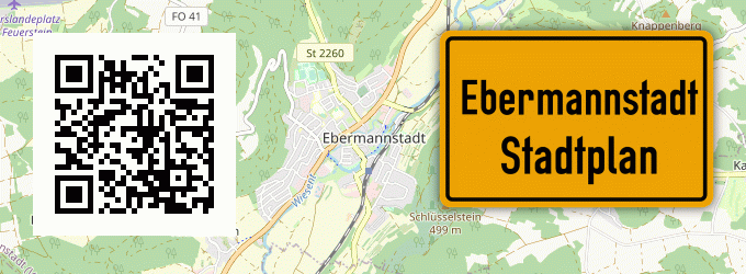 Stadtplan Ebermannstadt