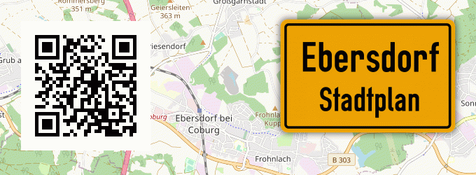 Stadtplan Ebersdorf