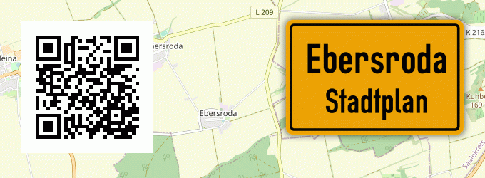 Stadtplan Ebersroda