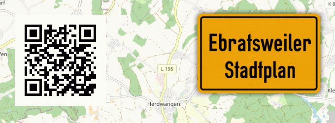 Stadtplan Ebratsweiler