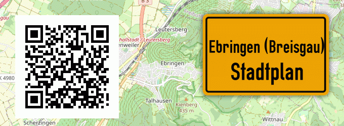 Stadtplan Ebringen (Breisgau)
