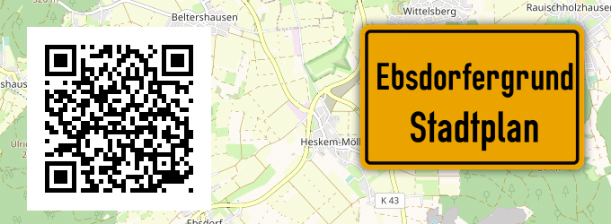 Stadtplan Ebsdorfergrund
