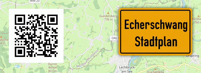 Stadtplan Echerschwang
