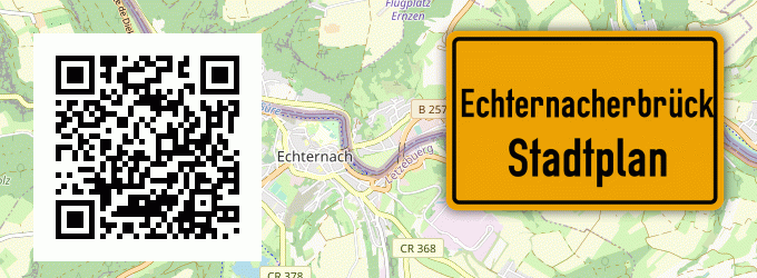 Stadtplan Echternacherbrück