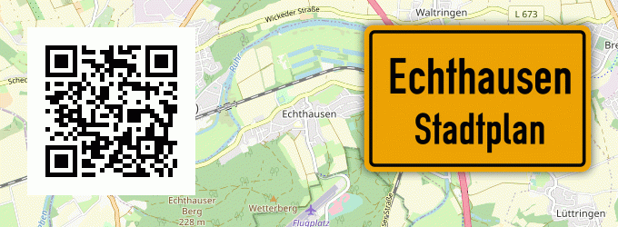 Stadtplan Echthausen