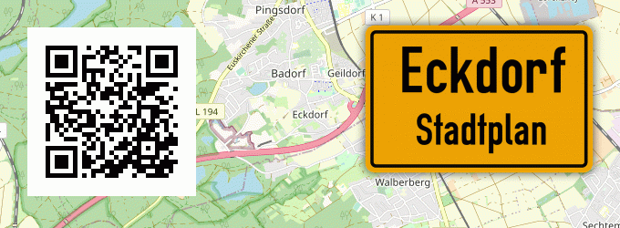 Stadtplan Eckdorf