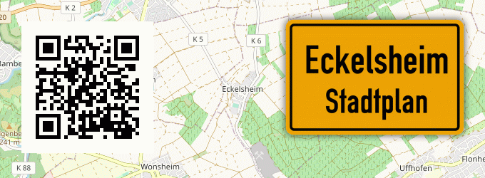 Stadtplan Eckelsheim