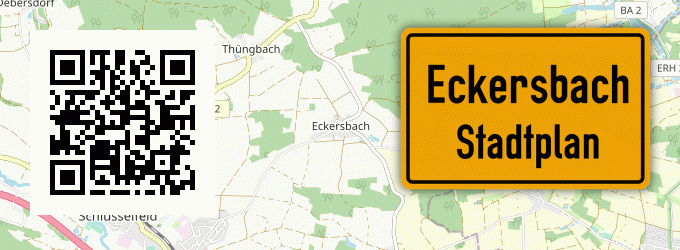 Stadtplan Eckersbach