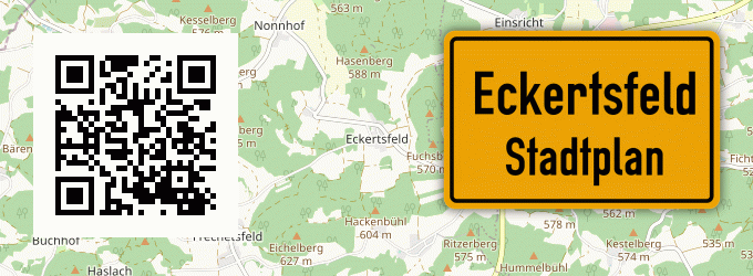 Stadtplan Eckertsfeld