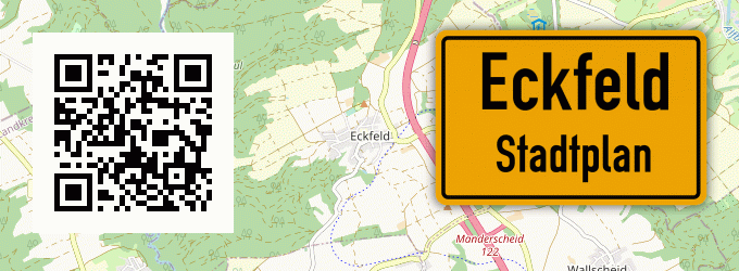Stadtplan Eckfeld