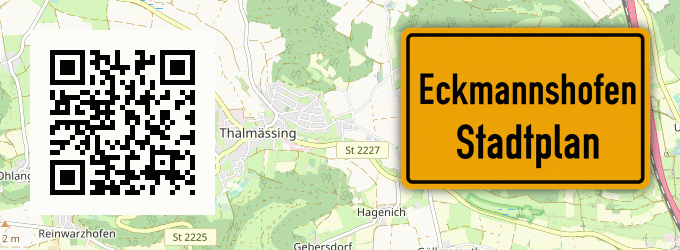 Stadtplan Eckmannshofen