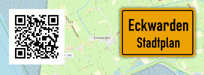 Stadtplan Eckwarden